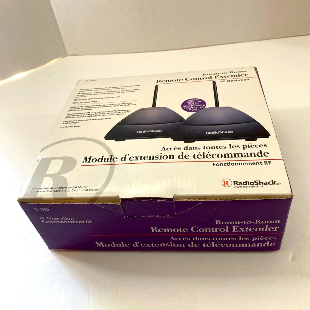 Radio shack remote control extender. Preowned never used.